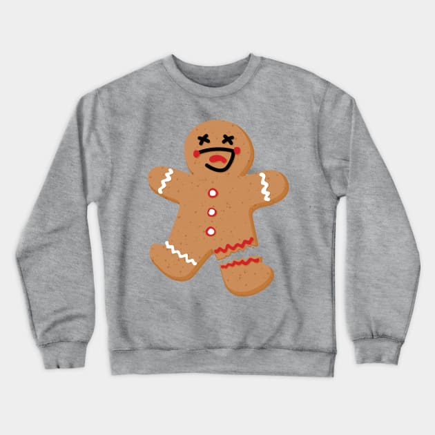 Gingerbread - Oh Snap Crewneck Sweatshirt by deancoledesign